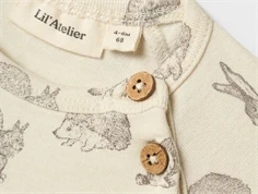 Lil Atelier turtledove dyreprint body